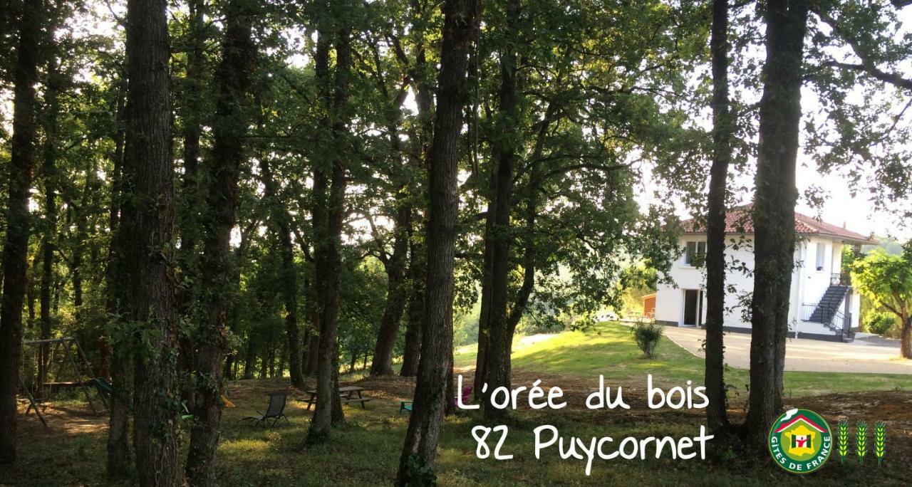 Gite Cote Vallee Puycornet Bagian luar foto